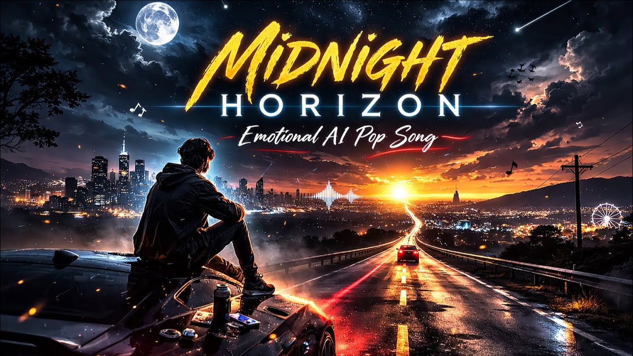Midnight Horizon 🌌 | Emotional Pop Song 2026 | Night Drive Vibes