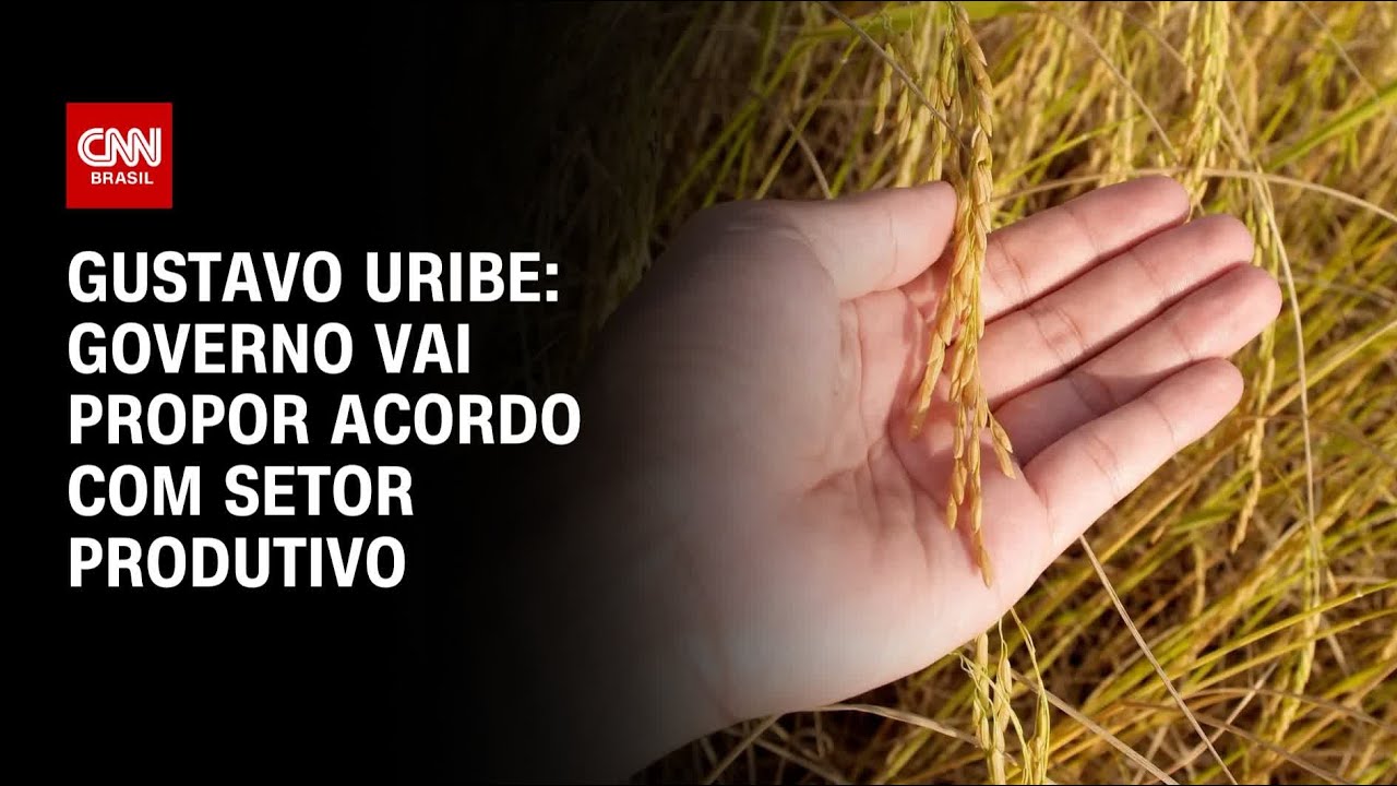Gustavo Uribe: Governo vai propor acordo com setor produtivo de arroz | BASTIDORES CNN