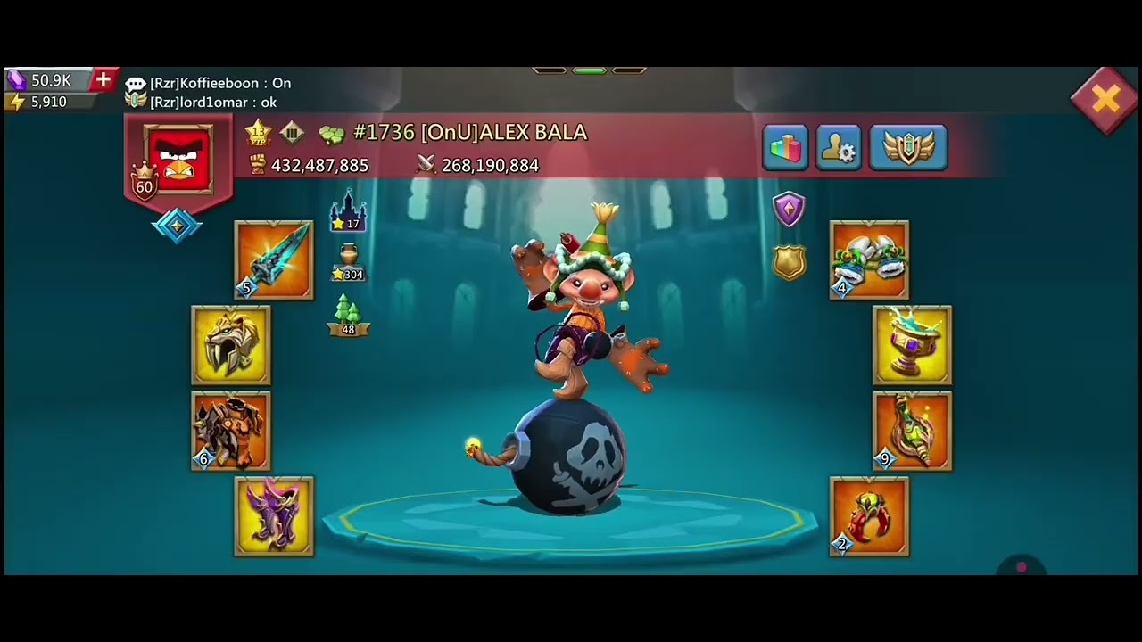 KvK Rzr top 20th global #lordsmobile #lordsmobileindonesia #creatorturf #indonesia #gamers 