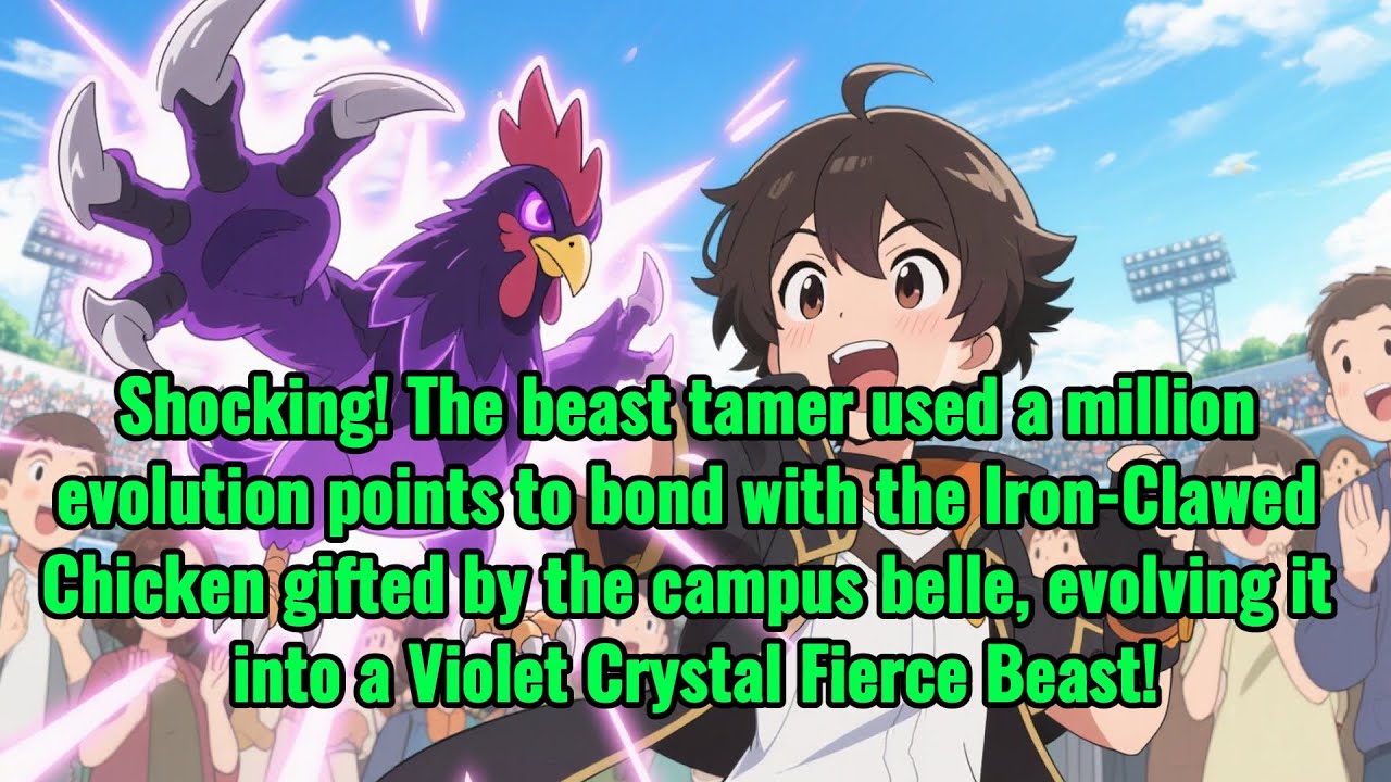 Starting with a million evolution points, all my tamed beasts are god-tier!