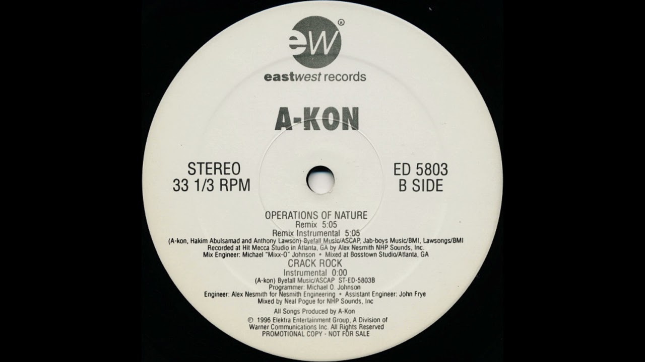 Akon - Operations of Nature (Remix) (Instrumental) (Hip Hop) (R&B) (1996)