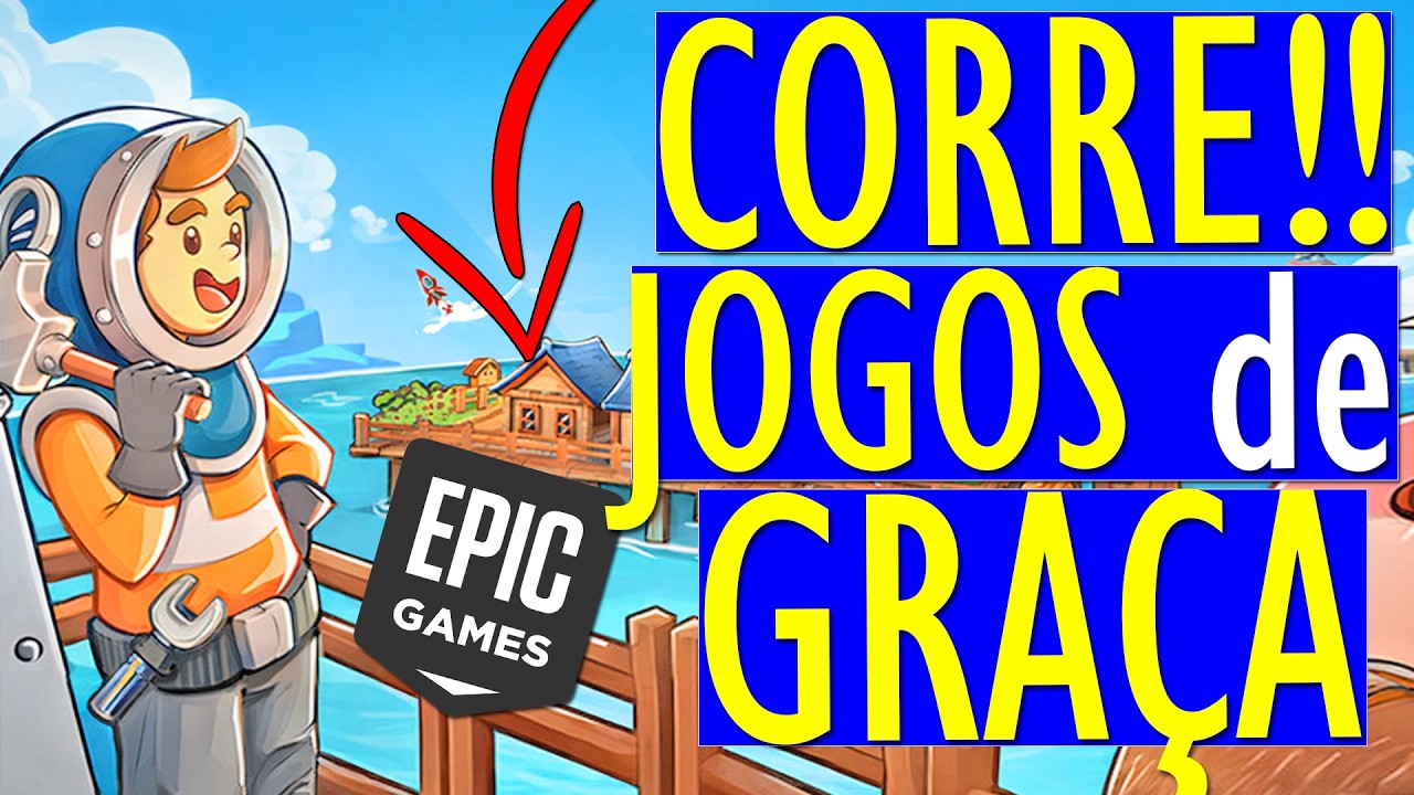 CORRA! JOGOS de GRA&Ccedil;A com RESGATE na EPIC e JOGOS BARATOS a partir de R$ 2,92 no PC para STEAM