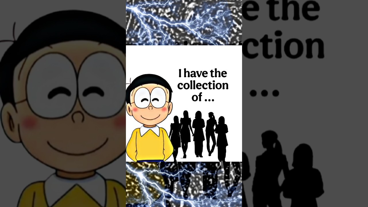 Nobita x all female character in Doraemon | Nobita x game boy 👿🤤 #doraemon #nobita #shizuka
