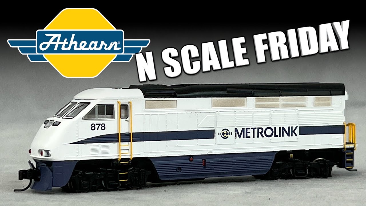 Athearn EMD F59PHI Metrolink N Scale Friday