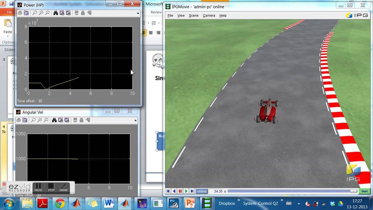 CarMaker F1 simulation