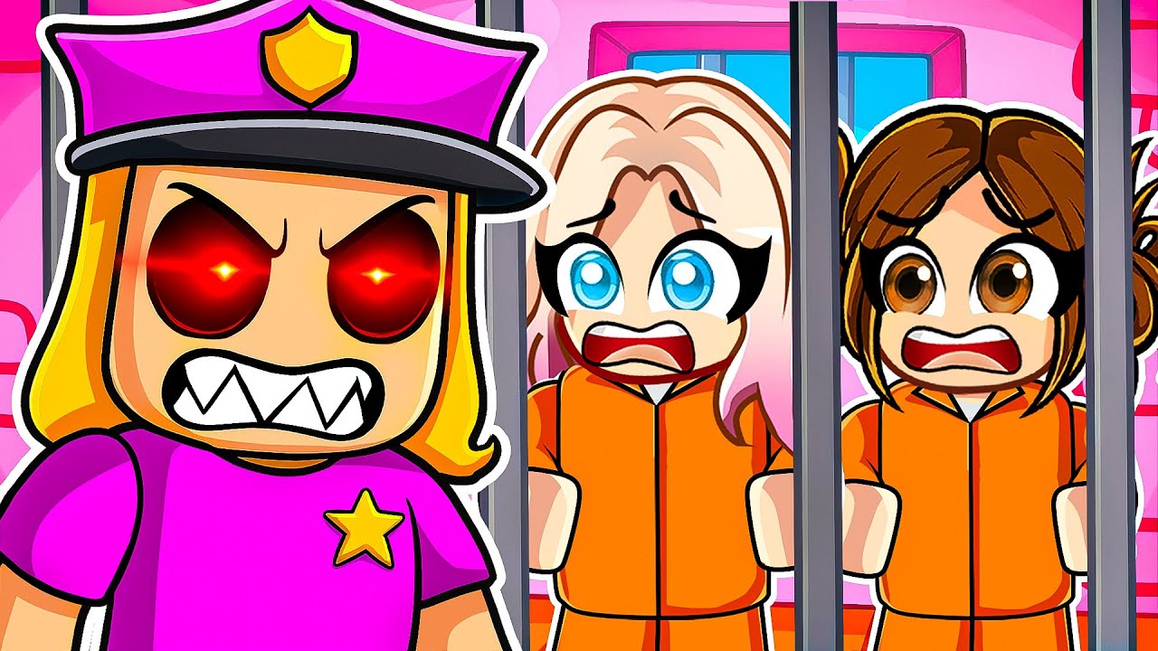 DİŞLEK POLİS ABLANIN HAPİSHANESİ👮‍♀️ROBLOX POLICE GIRL PRISON RUN