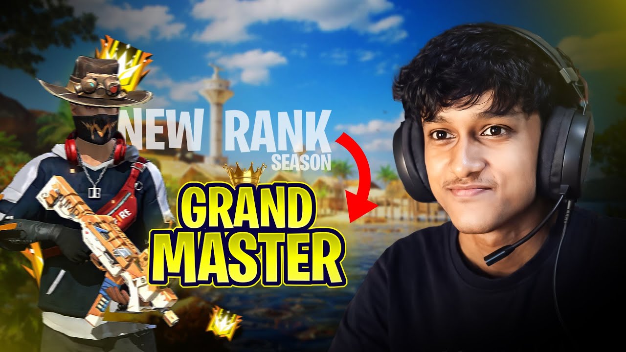 Top 1 grand master rank push Free Fire #live #gaming #horror
