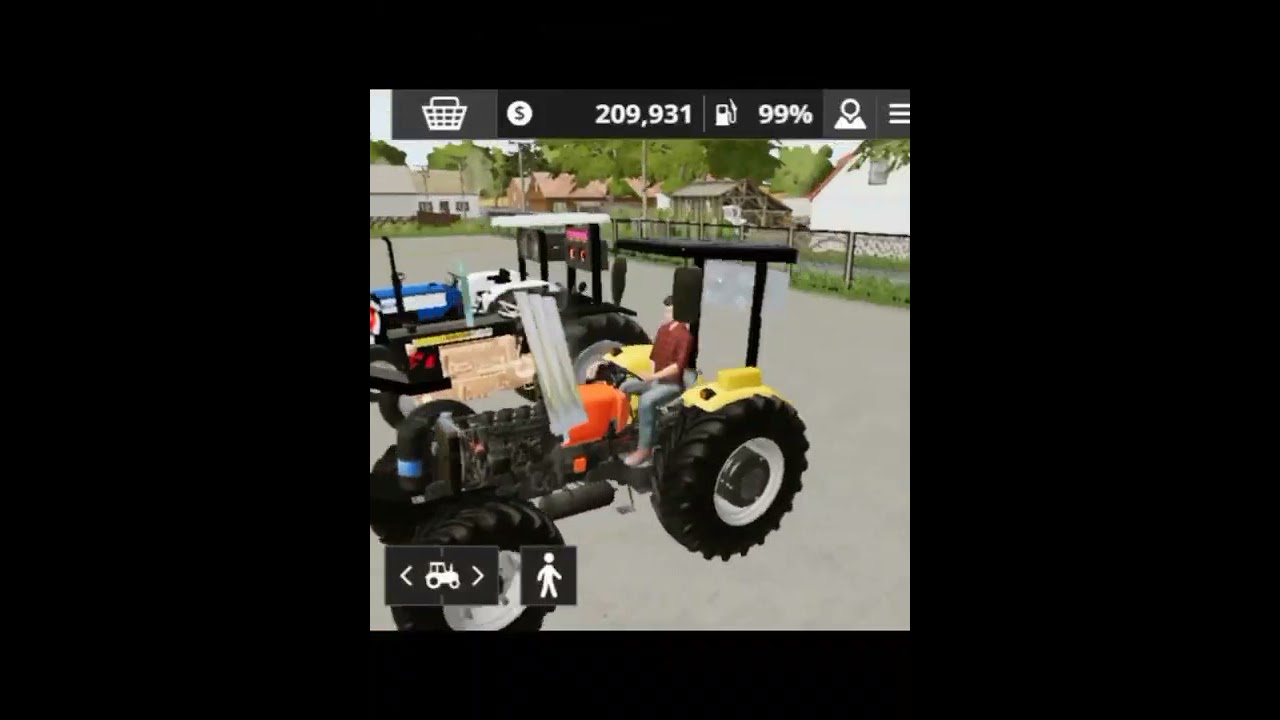 fs 20 indian tractor status video || fs 20 indian mod stunts ||5911 ford new holland tractor stunts