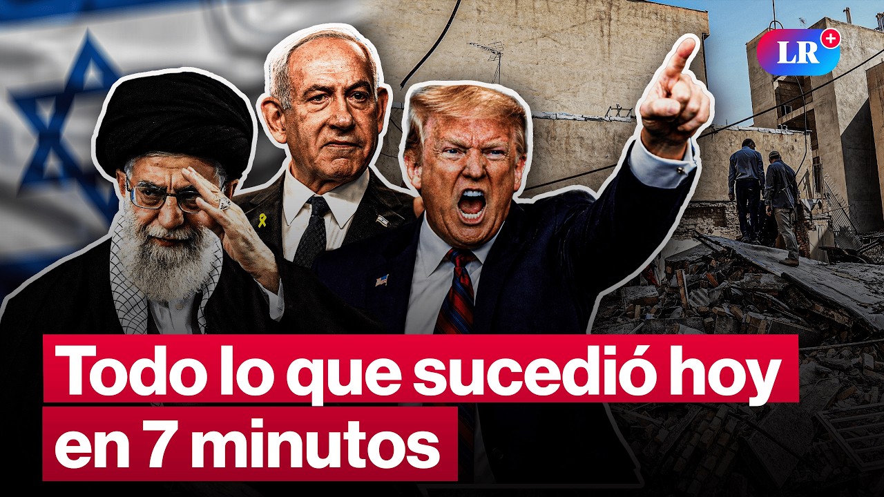 🚨IRÁN responde con MISILES a EE. UU. e ISRAEL | Noticias de HOY en #7M #LR