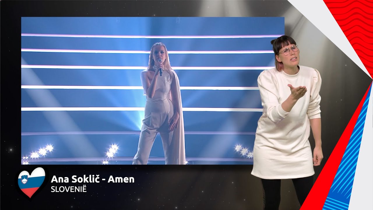 Ana Soklič - Amen | Sloveni&euml; 🇸🇮 | Sign dance | ESC21