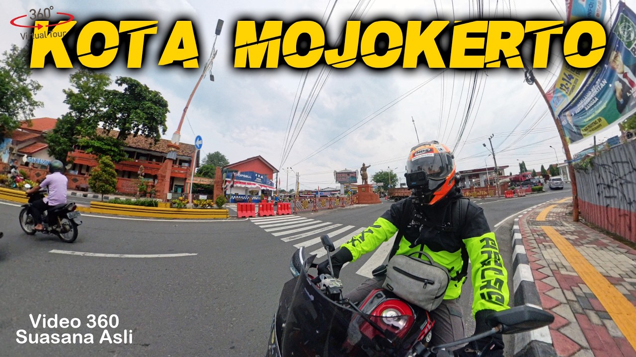 360 Video | Keliling Kota Mojokerto Suasana Terbaru