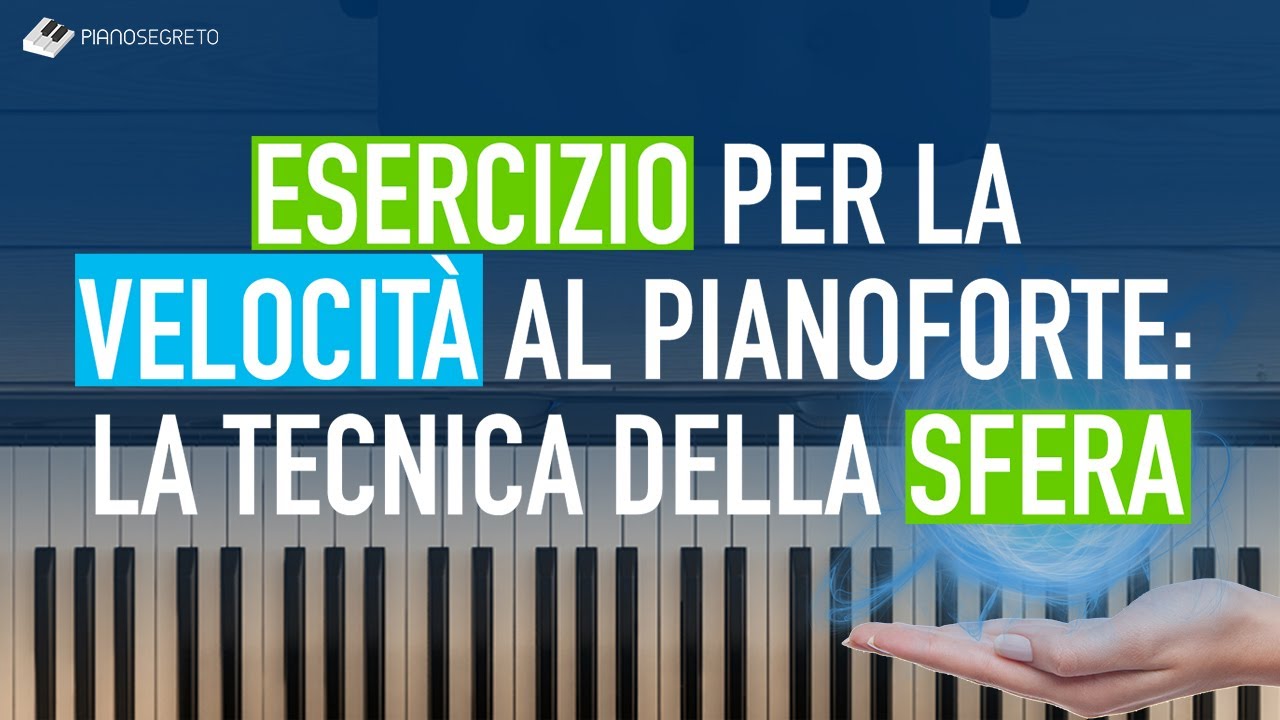Esercizio Per La Velocità Al Pianoforte: La Tecnica Della Sfera