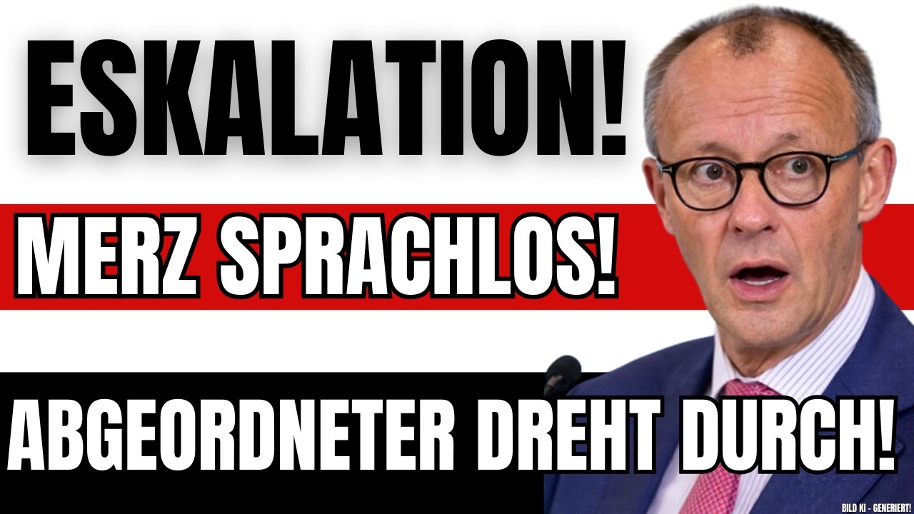 ESKALATION! Weidel DEM&Uuml;TIGT Merz-Koalition so HEFTIG &ndash; PL&Ouml;TZLICH RANDALIERT Abgeordneter!
