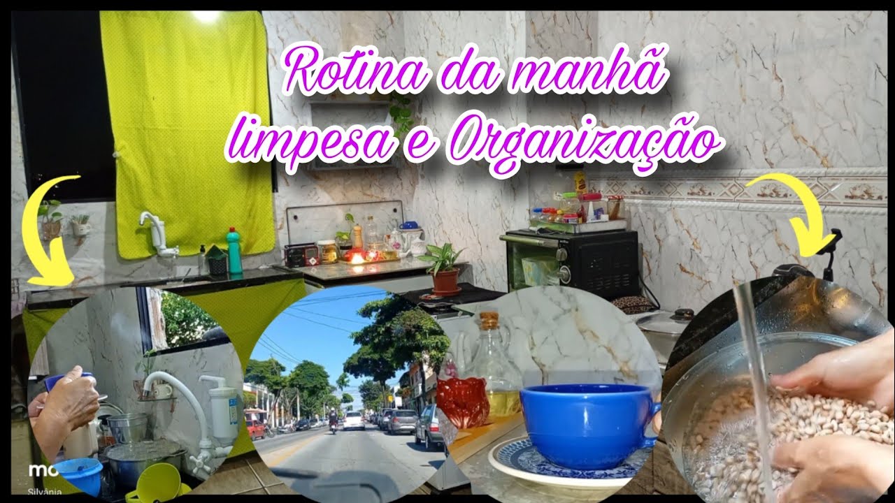 Dias de verão/ Organização/ limpeza/ almoço 