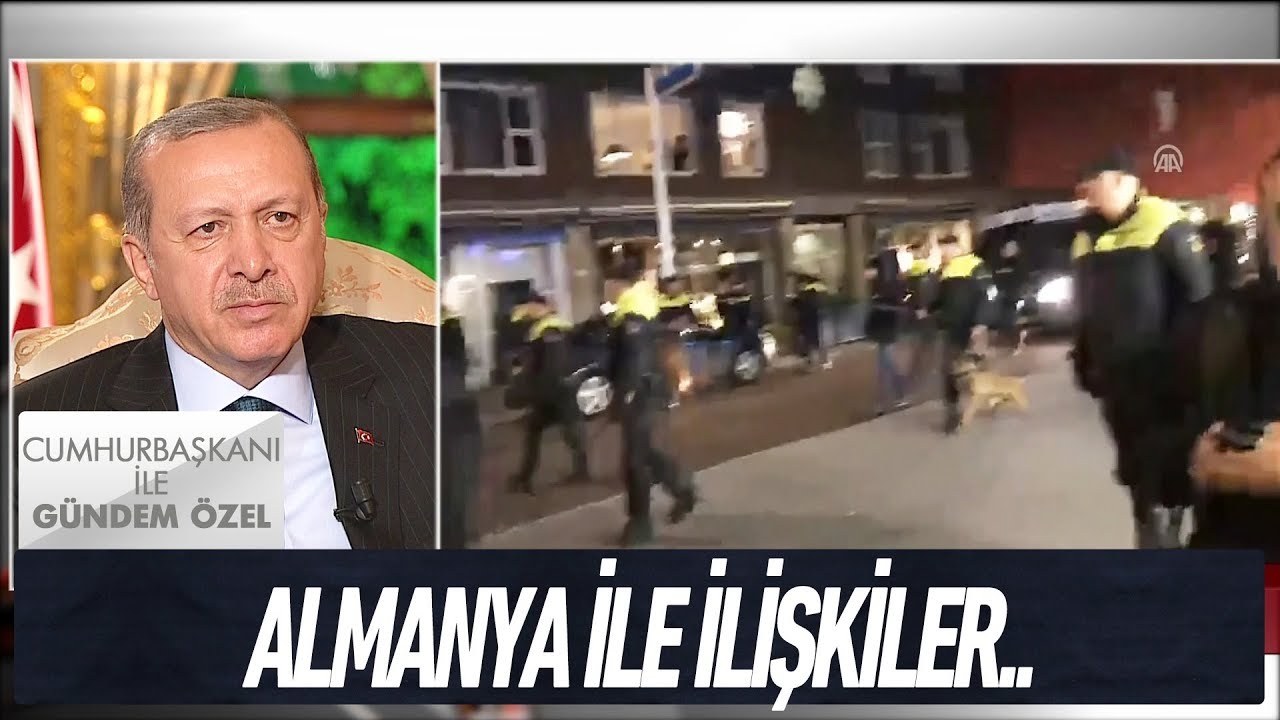 Merkel'e soruyorum, cevap veremiyor! - Cumhurbaşkanı ile Gündem Özel