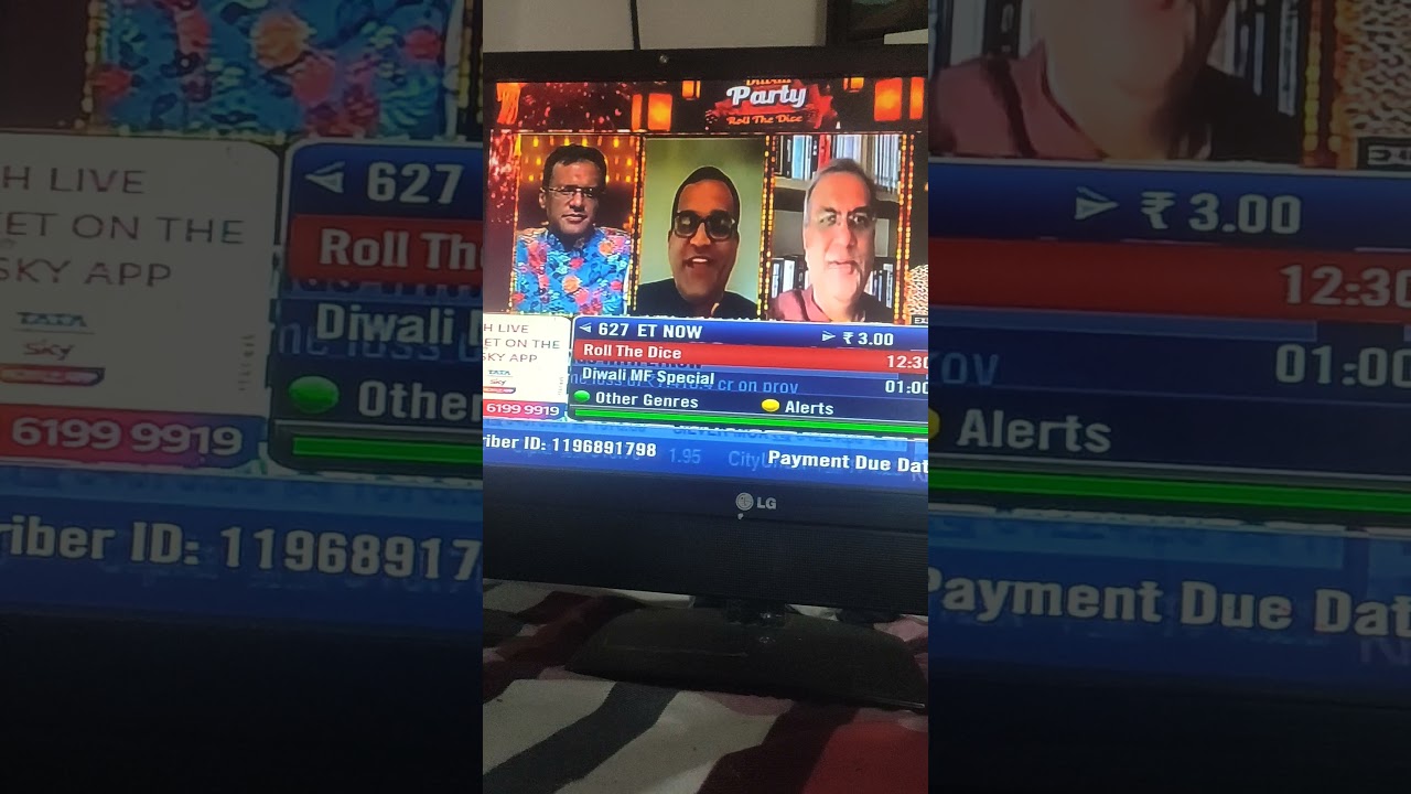 all English news channels on Tata sky