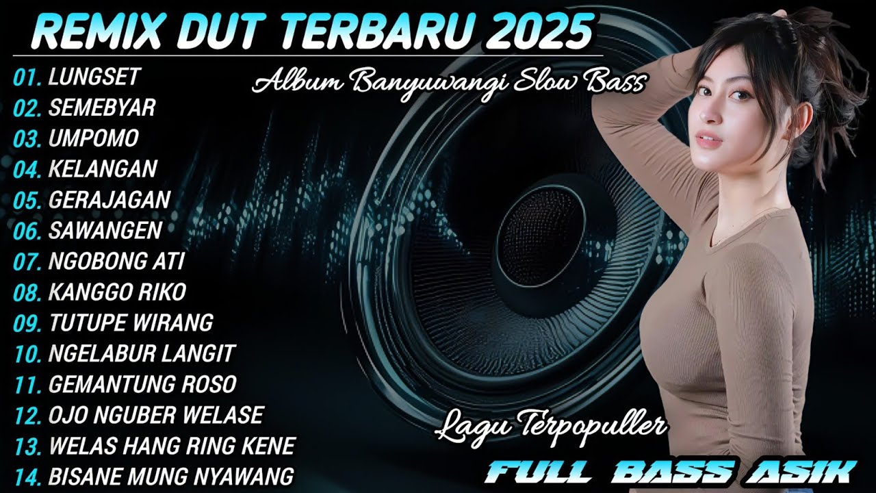LUNGSET - REMIX DUT TERBARU || REMIX FULL ALBUM BANYUWANGI SLOW BASS 2025