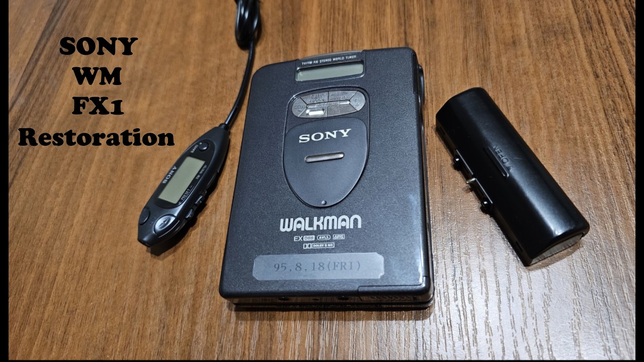 Sony Walkman WM FX 1 Repair and Demonstration