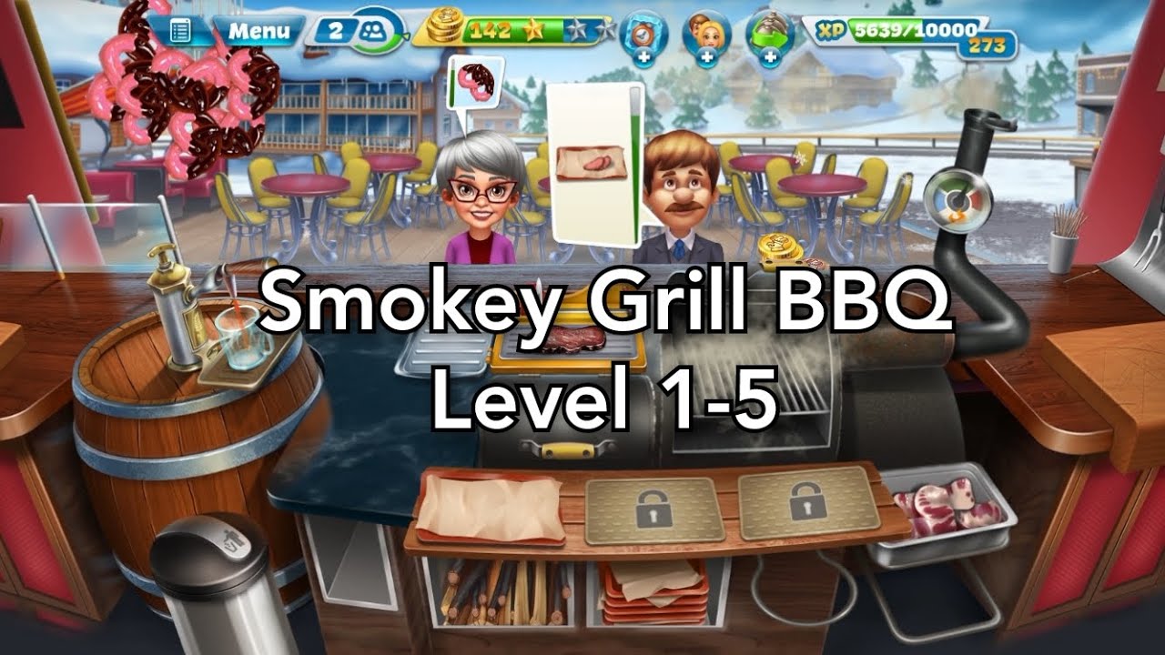 Cooking Fever - Smokey Grill BBQ Level 1-5