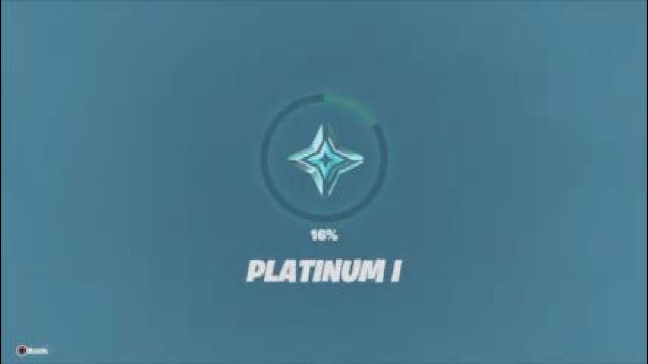 Weird Ranked Glitch In Fortnite.