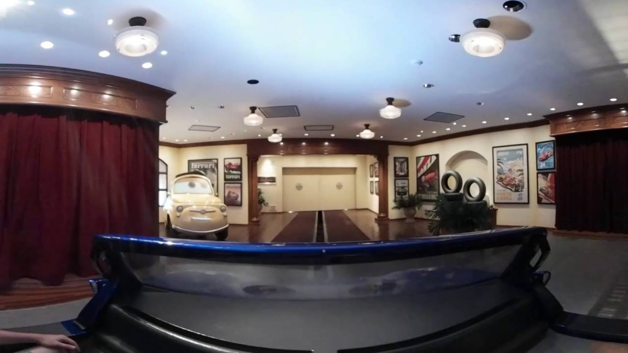 Radiator Springs Racers in 360 at Disney California Adventure Park at the Disneyland Resort!