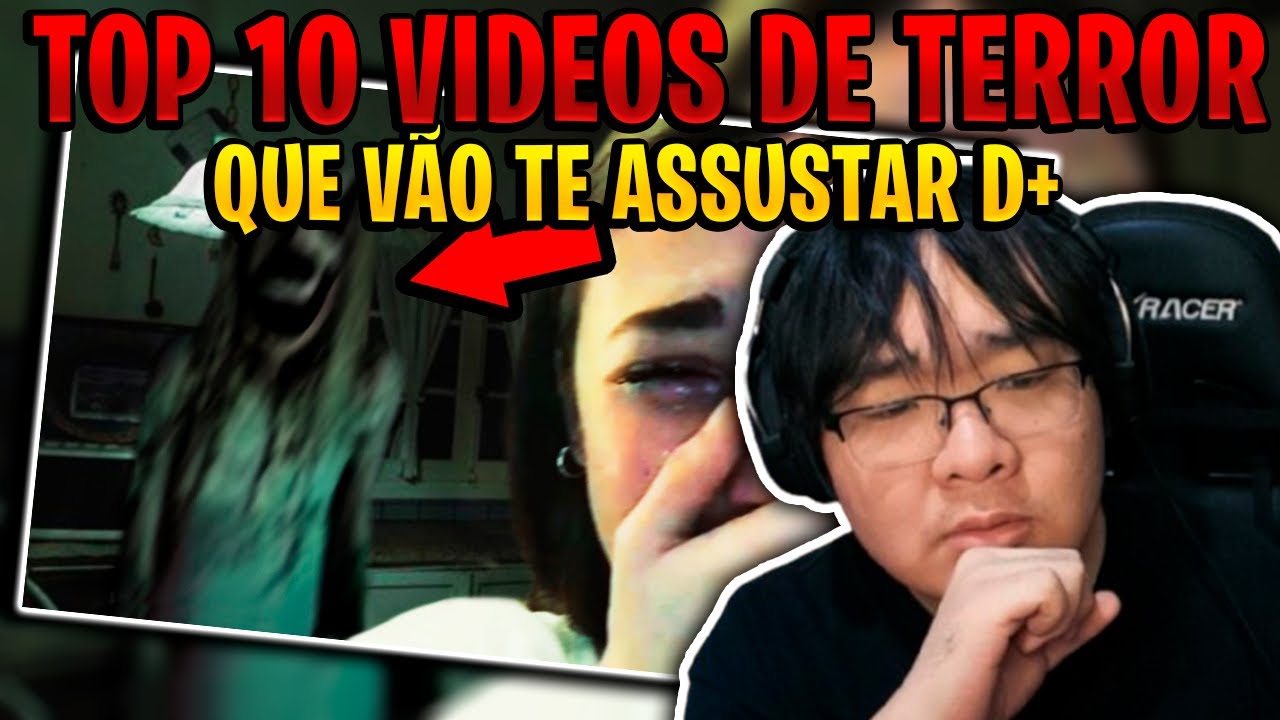 TOP 10 Videos ASSUSTADORES QUE VÃO TE ASSUSTAR DEMAIS!!! (Nukes Top 5) | TIBA REAGE