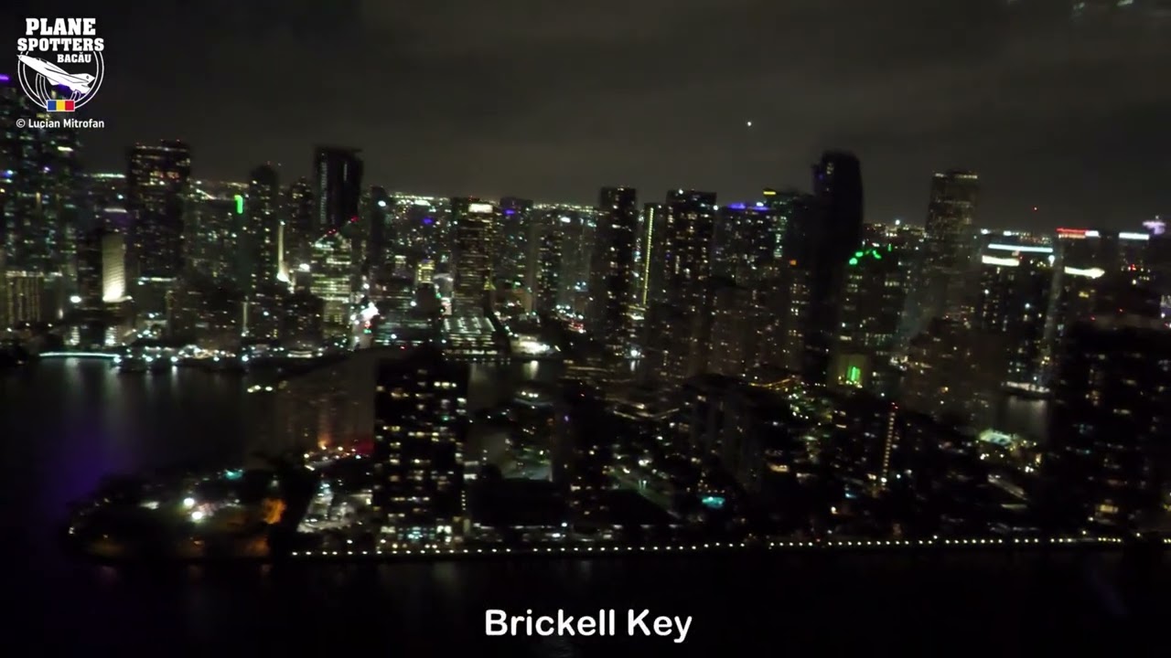 Night tour helicopter Miami 2023 -  long version
