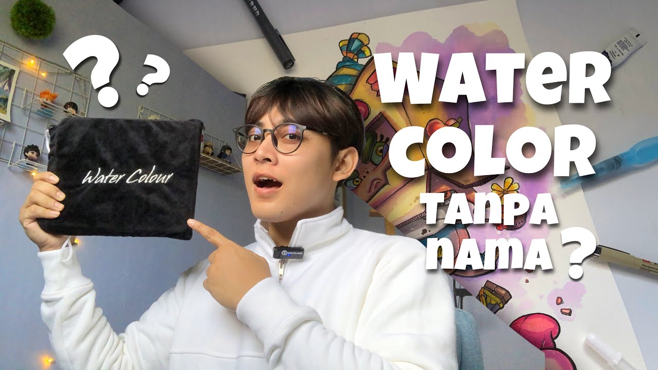 REVIEW WATERCOLOR MURAH ! Auto BELI!!!!!