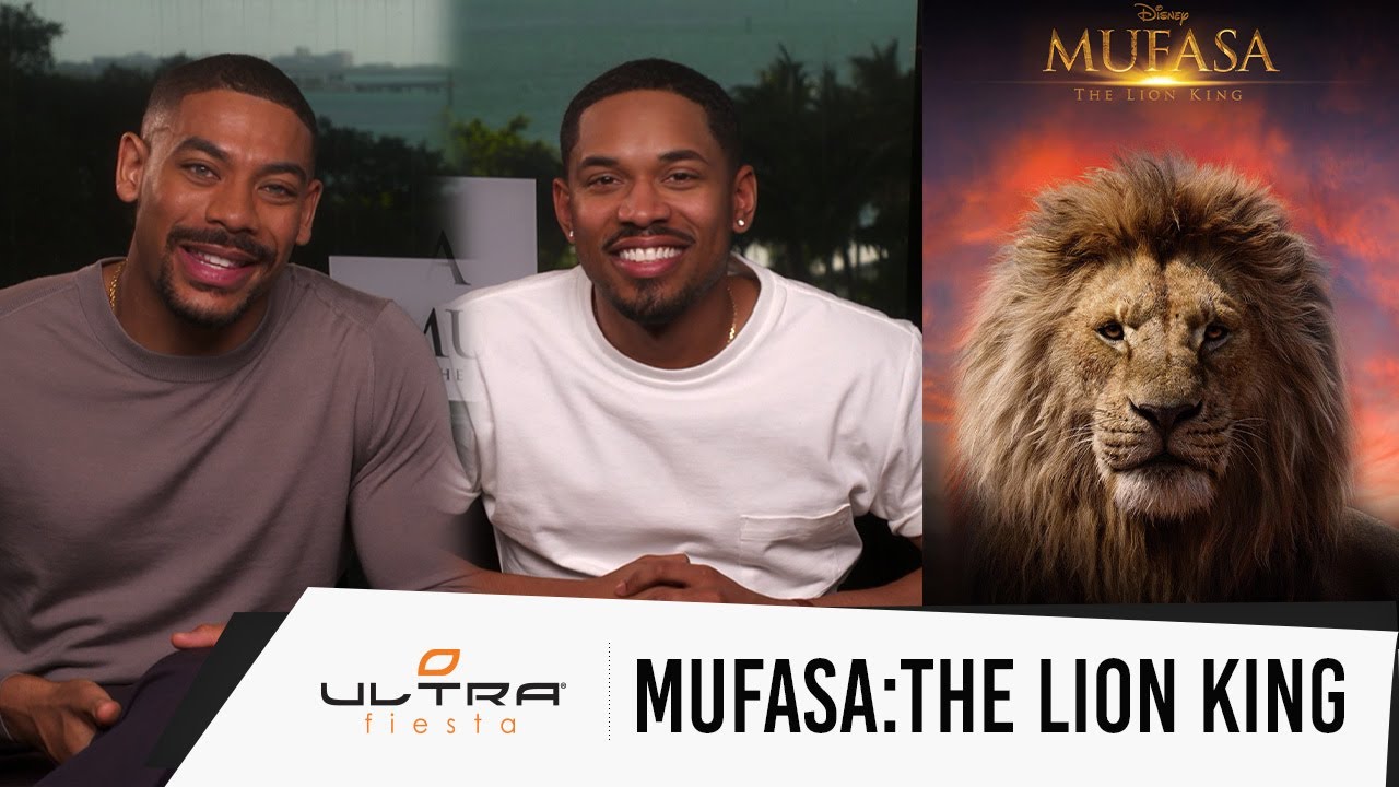 Aaron Pierre & Kelvin Harrison Jr talk new Disney movie Mufasa:The Lion King (Subtítulos en Español)