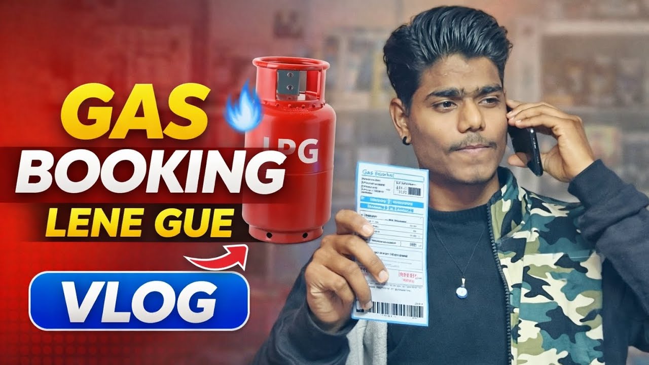 Gas Booking Lene Gaya 😱 | Aaj Ka Real Life Vlog 🔥