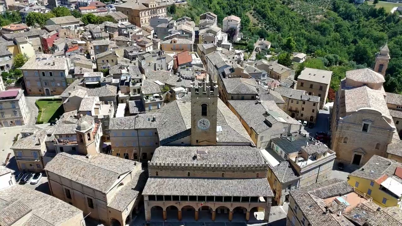 Offida, Italy 🇮🇹 |  Drone Footage of a Beautiful Italian Village