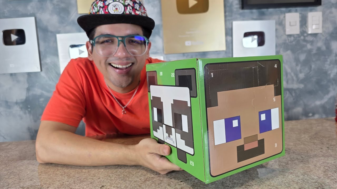 CALENDÁRIO DE NATAL CHEIO DE SURPRESAS MINECRAFT!