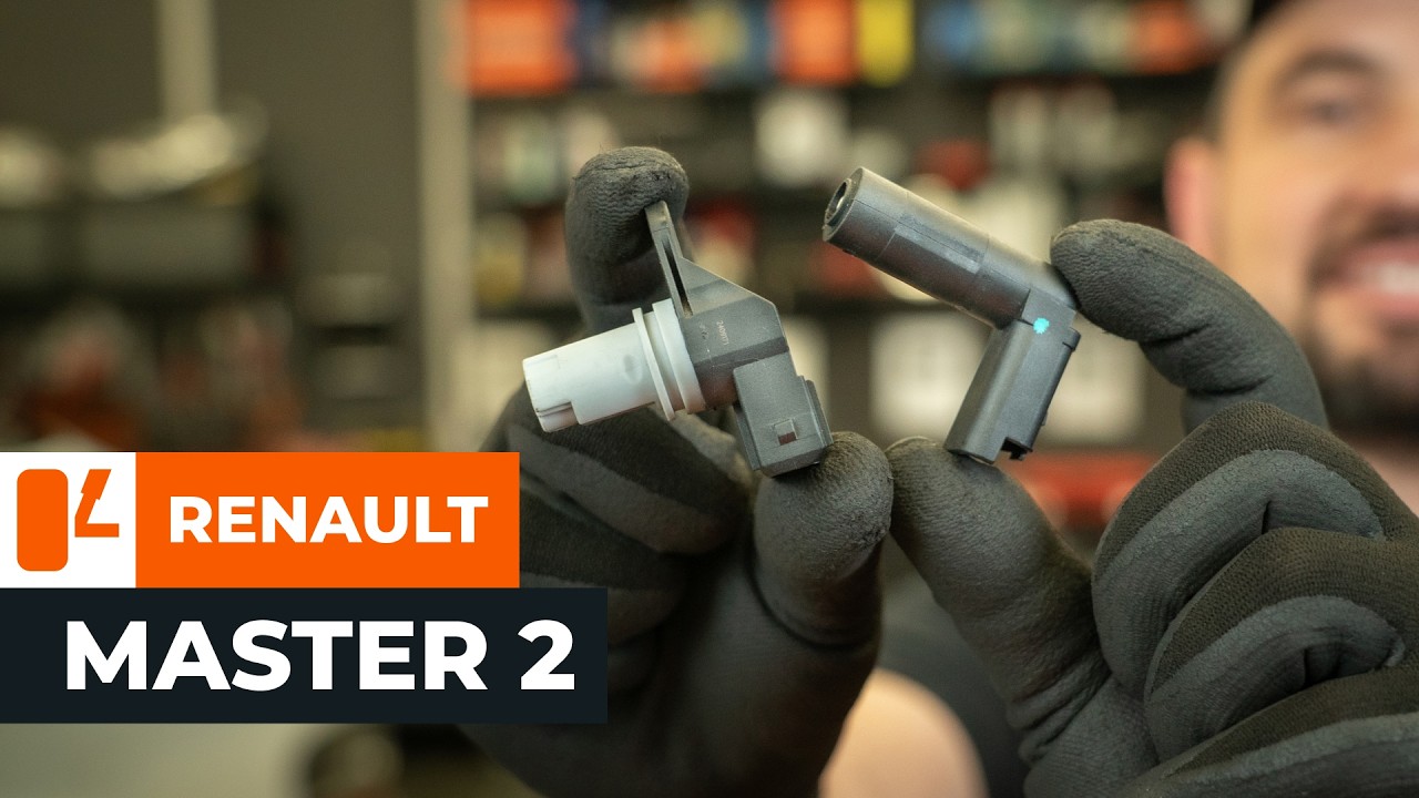 How to change the camshaft and crankshaft position sensors on the RENAULT MASTER 2 Van [AUTODOC]