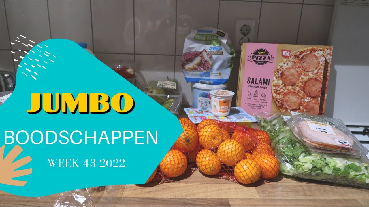 JUMBO BOODSCHAPPEN SHOPLOG!! WEEK 43 2022