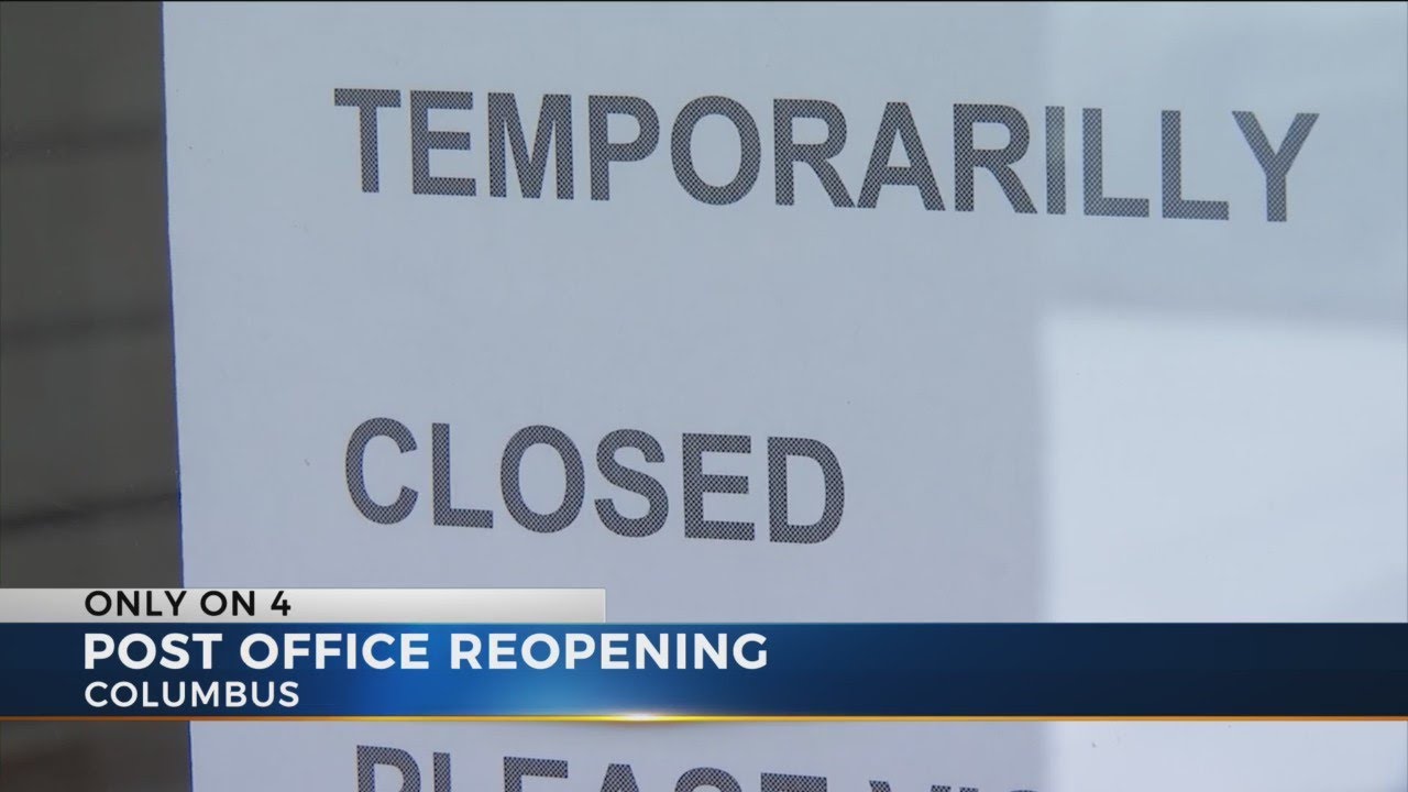 East Columbus Post Office to reopen after nearly 3 months