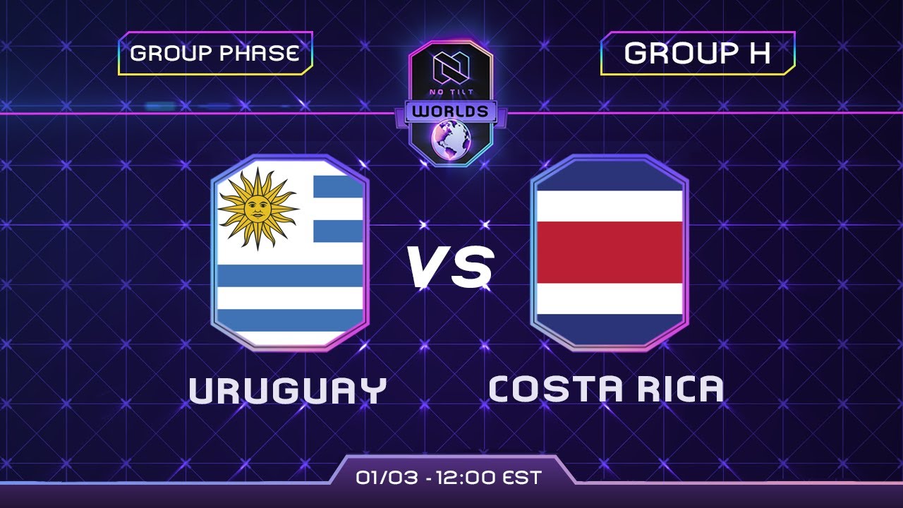 NTWorlds | URUGUAY vs COSTA RICA | No Tilt World Cup.