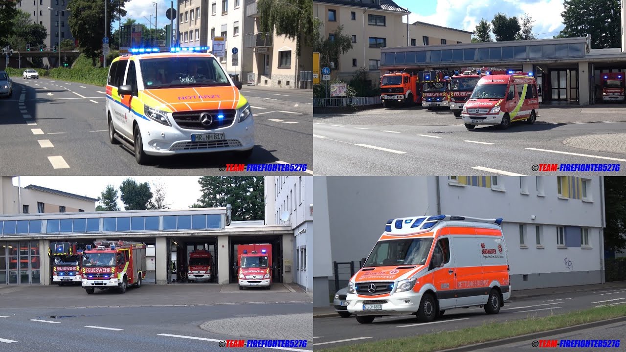 [3x BF + Rettungsdienst + Polizei] Ein Tag an der Berufsfeuerwehr Gießen