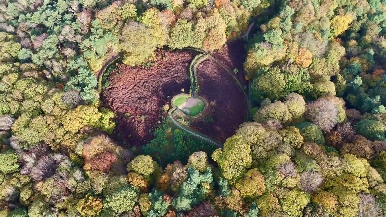 De motte op de Duivelsberg in Berg en Dal.