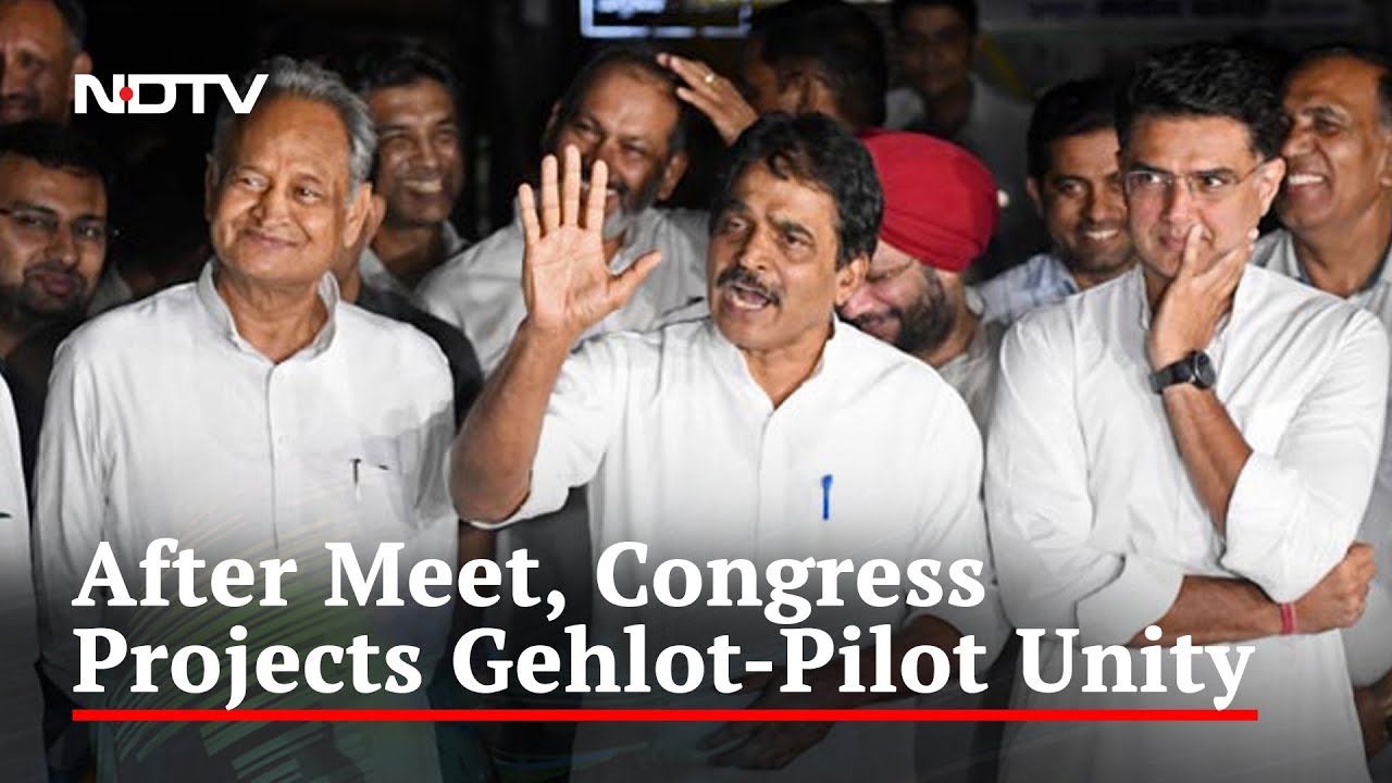 Congress Claims Peace Pact In Ashok Gehlot vs Sachin Pilot: 