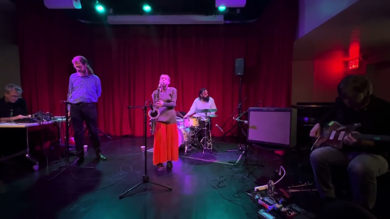 Thurston Moore Zoh Amba Jon Liedecker Ryan Sawyer & Alex Ward The Stone NYC USA (1) 4th Dec 2024