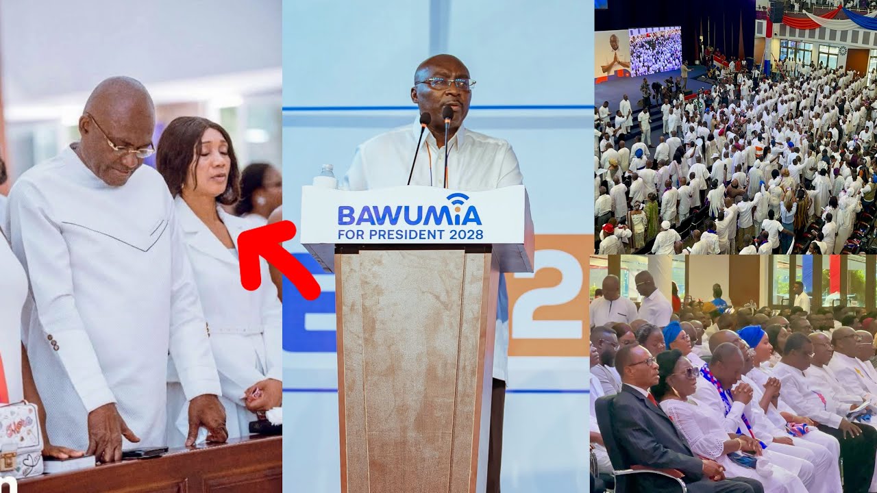 Dr. Bawumia’s Emotional speech that got all the 4 aspirants in tears at his thanksgiving service 
