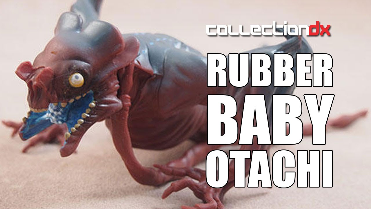 Pacific Rim Baby Rubber Otachi Kaiju Toy Review- CollectionDX