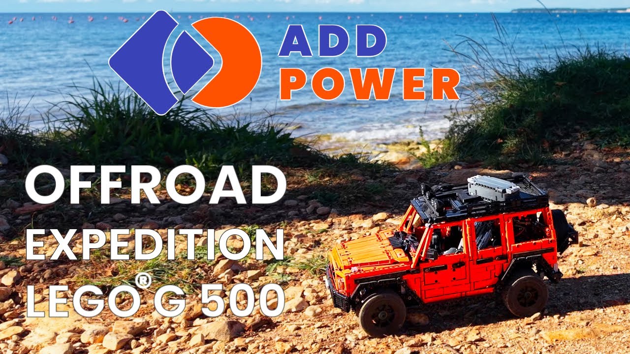 LEGO® Technic Mercedes-Benz G 500 42177 with AddPower Modification