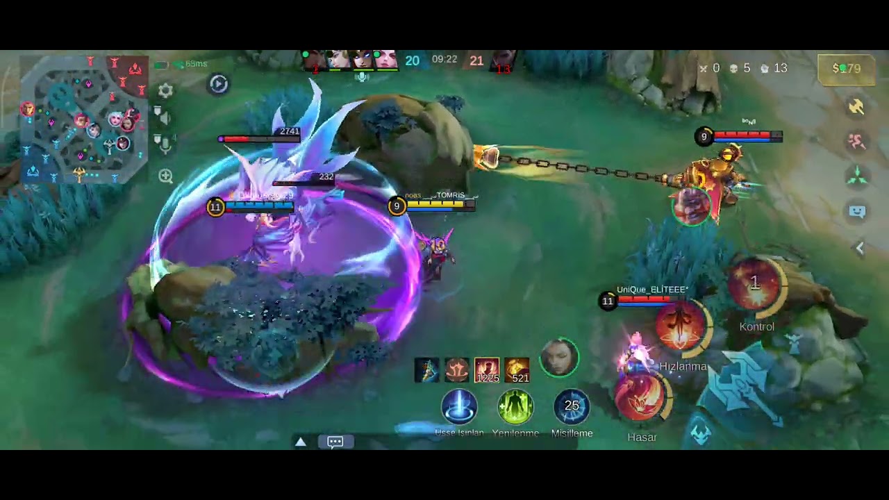 ÖZLEDİĞİNİZ SEVDİĞİNİZ İSİM NİHAYET GELDİ :) MOBİLE LEGENDS CARMILLA 