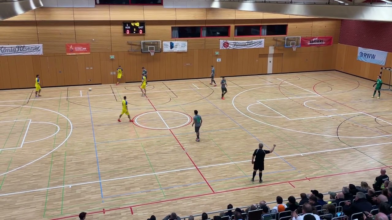 Hallenstadtmeisterschaft Oberhausen: Halbfinale SC 1920 gegen SuS 21 in voller Länge (21.1.2024)