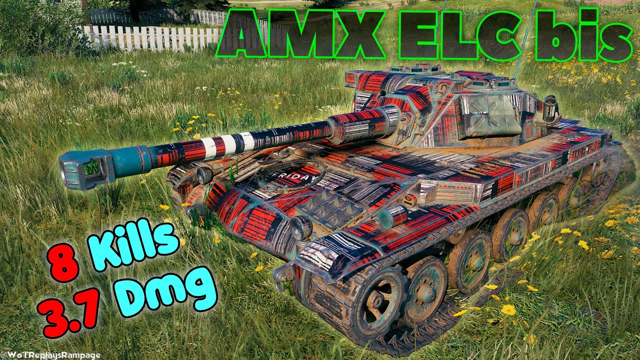 AMX ELC bis - 8 Frags 3.7K Damage, Master by player RNG_IS_LOVE_RNG_IS_LIFE