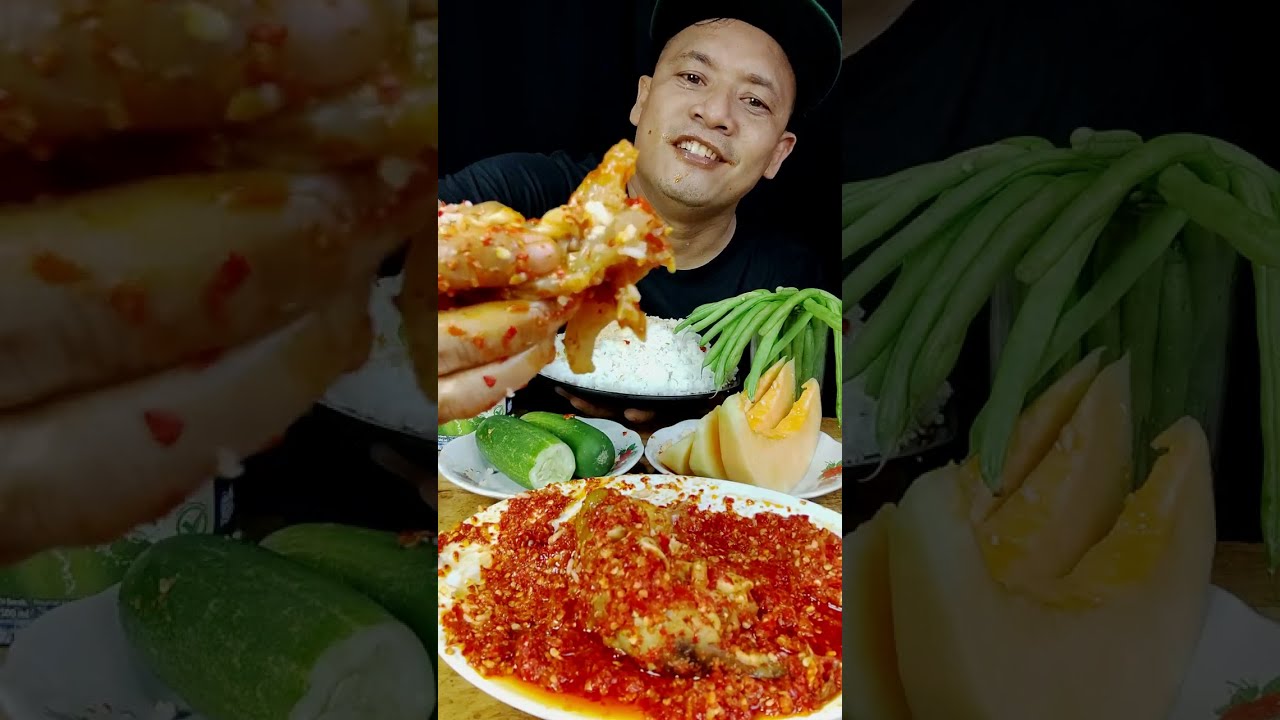 MUKBANG 2000 GRAM KIKIL MERCON PAKEK 1 KILO CABE MERAH, AUTO BIKIN NGILER #Udapalo