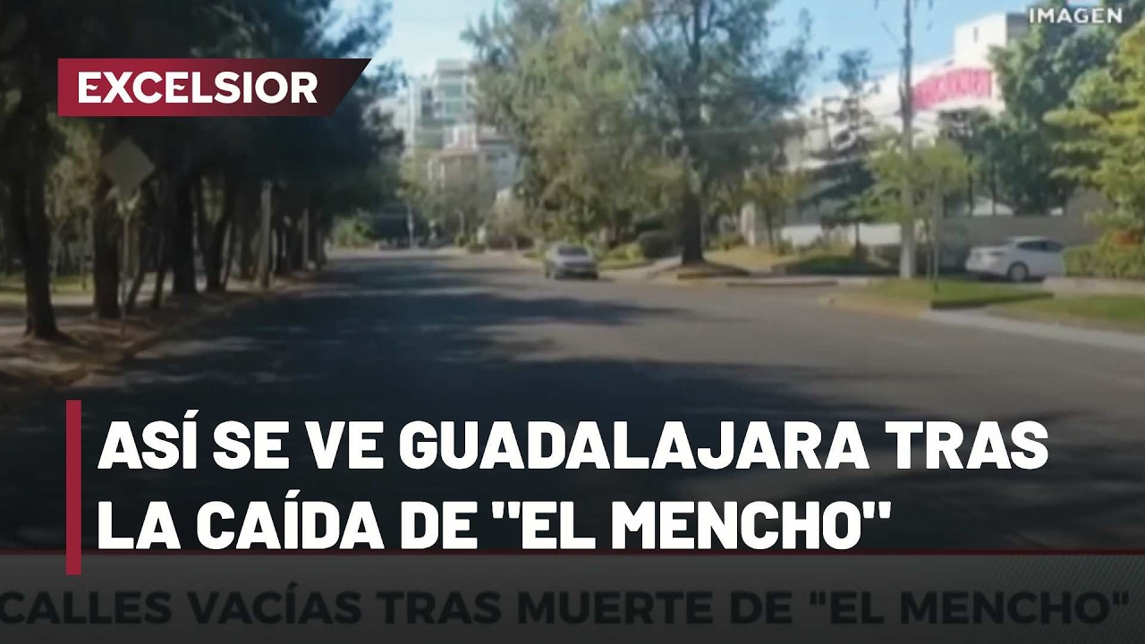 Calles vacías y vehículos quemados en Jalisco tras código rojo