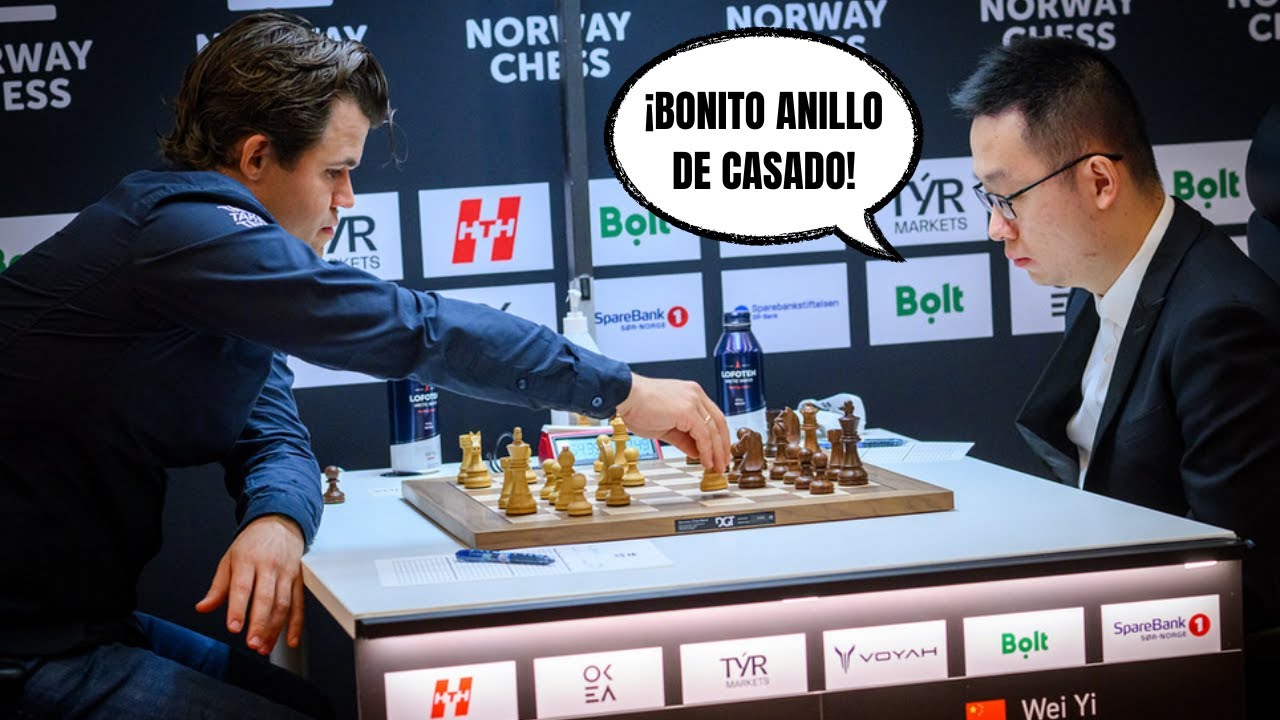 ¡Este tipo es un DEMONIO TÁCTICO! 😈: Carlsen vs Wei Yi (Norway Chess 2025)