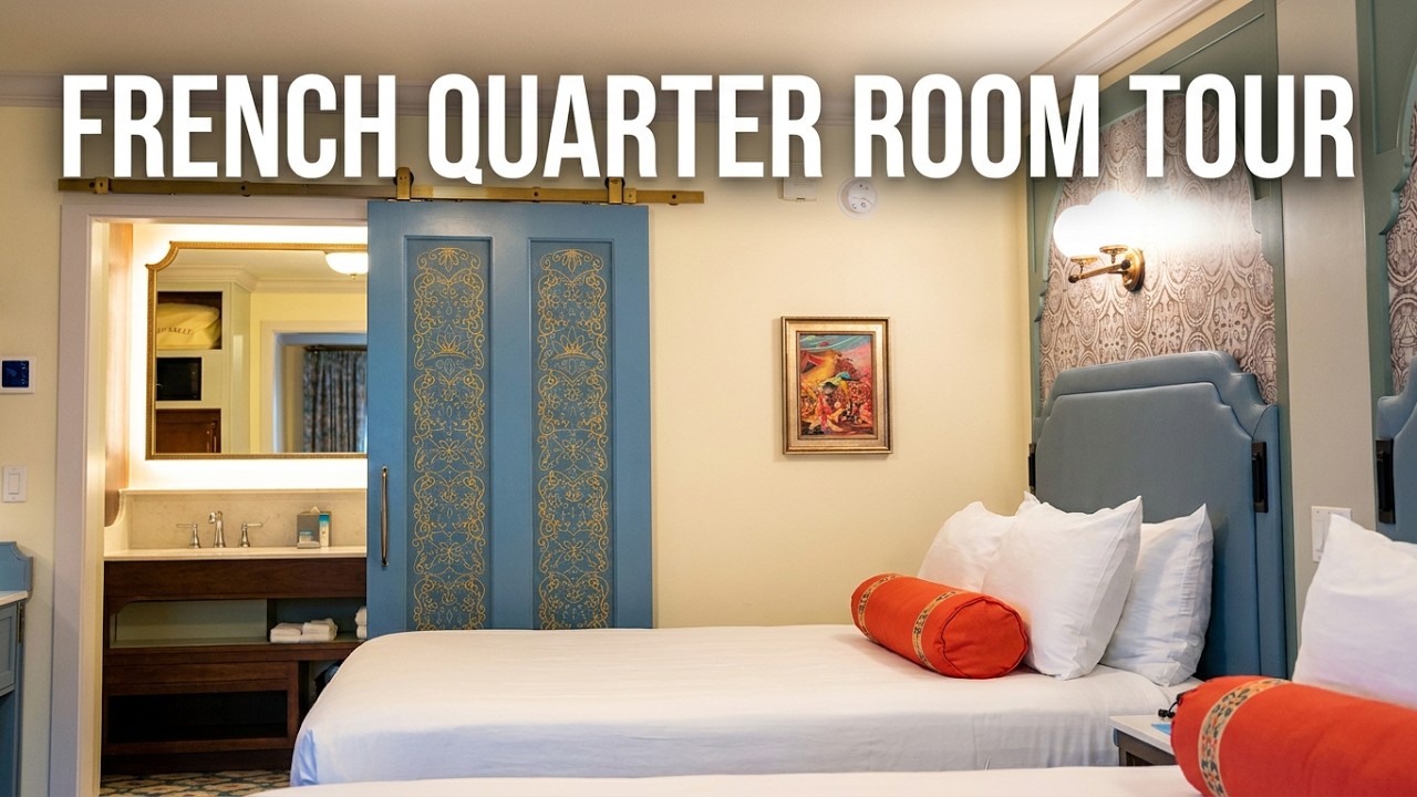 Room Tour - Disney's Port Orleans Resort - French Quarter - Walt Disney World - 2025